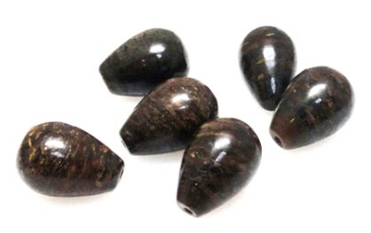 Bronzyt - kropla 13x10mm