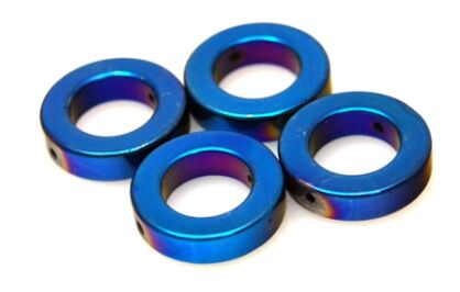 Hematyt niebieski - kółka 16mm