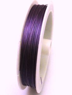 Linka jubilerska - średnica 0,45mm - fioletowa
