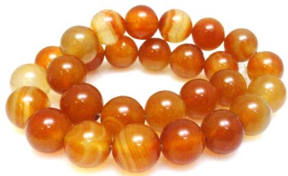 Agat Karneol - kula 14mm