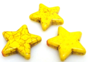 Howlit - gwiazda 25mm - żółty