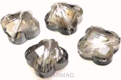 Kryształ szklany fasetowany - kwiatek 12x12mm