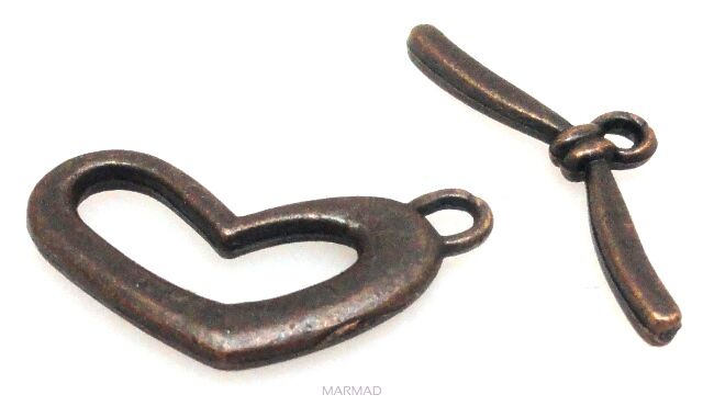 Zapięcie do korali - red copper