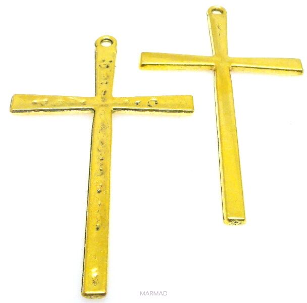 Zawieszka - ozdobny krzyż 60x35mm