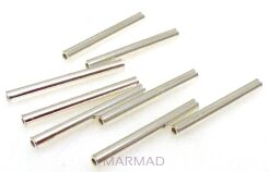 Rurka prosta 20mm/2mm - srebro 925