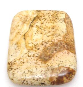 Jaspis obrazkowy - na wisior - prostokąt 40x30mm