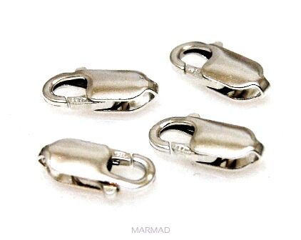 Karabińczyk 13mm - srebro 925