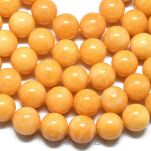 Jadeit Malezyjski żółty- kula 14mm - 3