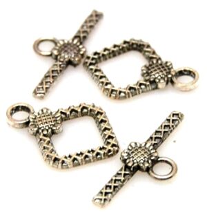 Zapięcie do korali - 20x15mm - komplet