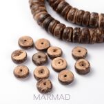 Kokos - talarki, heishi 8x2,5-5mm - naturalny - 2