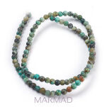 Turkus afrykański naturalny- kula 4mm - 2