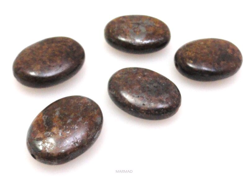 Bronzyt - owal 16x12mm