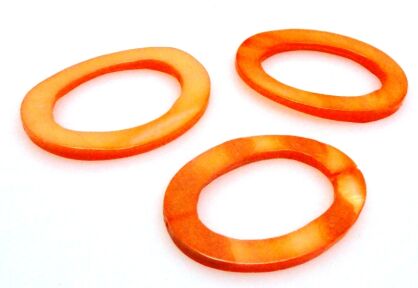 Masa perłowa - owal okienko 30x22mm