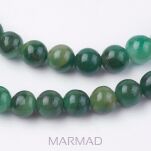 Jadeit afrykański zielony - kula 4mm - 3