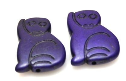 Howlit - kot 30x20mm - fioletowy