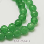 Awenturyn naturalny zielony - kula 10mm - 3