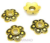 Czapeczki bali na korale kwiatek 14mm