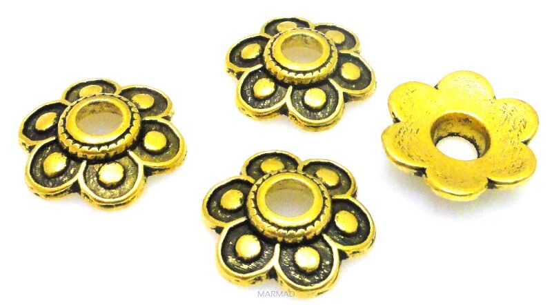 Czapeczki bali na korale kwiatek 14mm