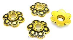 Czapeczki bali na korale kwiatek 14mm