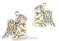 Zawieszka - modlący Aniołek 23x14mm - 2