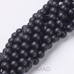 Onyks matowy - kula 6mm - 3