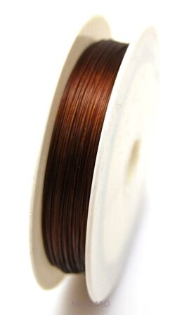 Linka jubilerska brązowa - średnica 0,38 mm