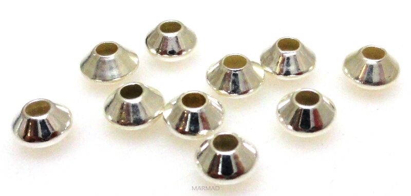 Dysk satelitka 5x4mm - srebro 925