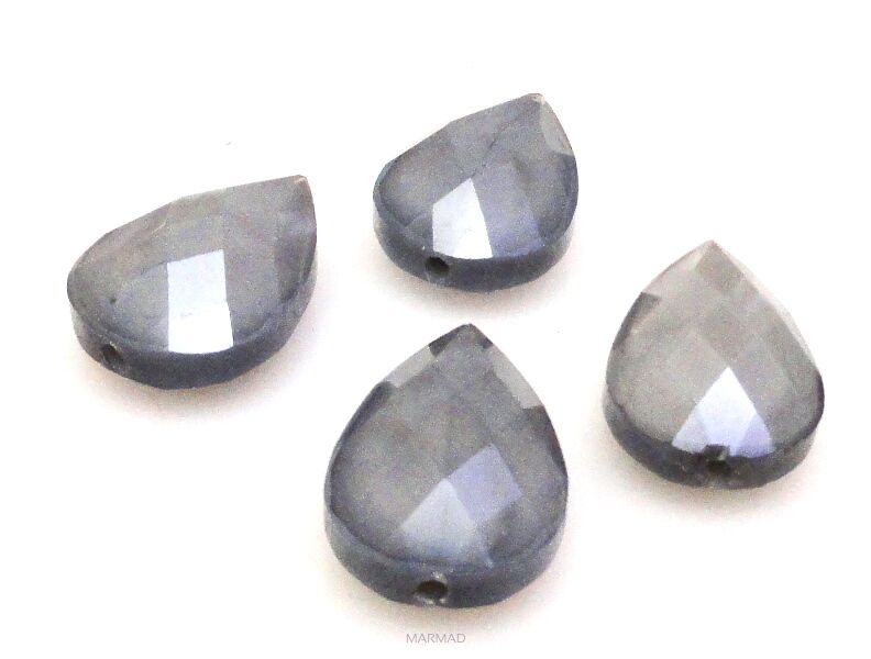 Kryształ fasetowany - kropla 18x13mm