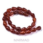 Karneol - łezka 13x10mm - 2