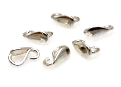 Krawatka ozdobna łezka 8mm - srebro 925