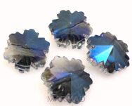 Kryształ szklany fasetowany - kwiatek 14x14mm