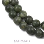 Jadeit naturalny - kula 12mm - zielony - 2