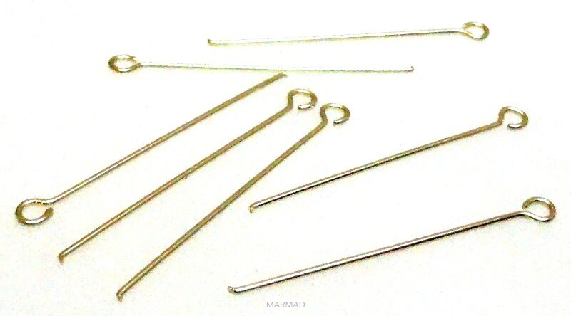 Szpilka z oczkiem 30mm - srebro 925