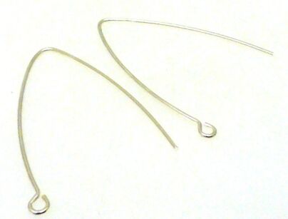 Bigle rybka otwarte - srebro 925 - 1 para