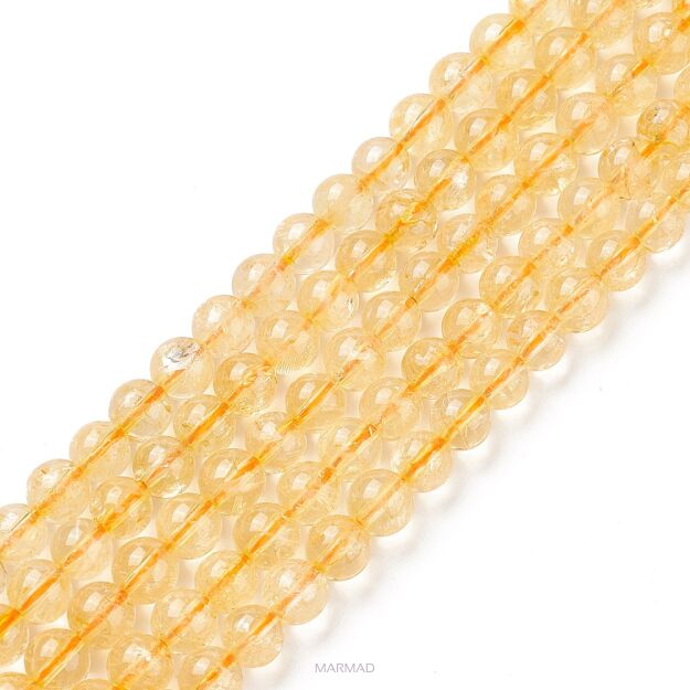 Cytryn naturalny - kula 6mm