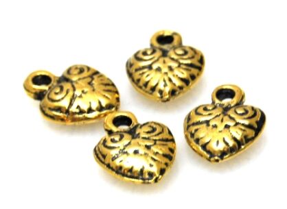 Zawieszka - serduszko 14x12mm