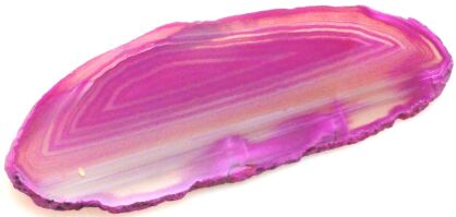 Broszka - agat różowy 93x36mm