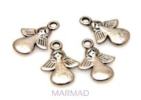 Element ozdobny do zawieszania - aniołek 18x12mm