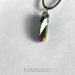 Zawieszka - kwarc tytanowy tęczowy 35-58mm - 6