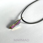 Zawieszka - kwarc tytanowy tęczowy 35-58mm - 8