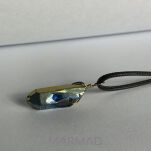 Zawieszka - kwarc tytanowy tęczowy 35-58mm - 11