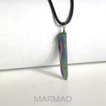 Zawieszka - kwarc tytanowy tęczowy 35-58mm - 16