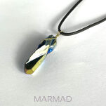 Zawieszka - kwarc tytanowy tęczowy 35-58mm - 20