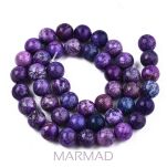 Turkus naturalny amerykański - kula 8mm - fioletowy - 2