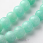 Jadeit - kula 8mm - amazonitowy - 3