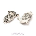 Zawieszka - medalik, łącznik dwustronny 22x15mm Dewocjonalia