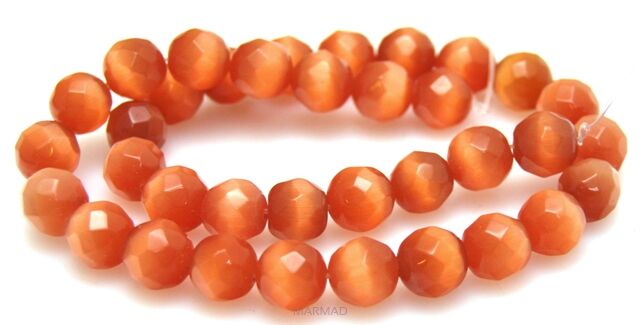 Uleksyt fasetowany - kula 10mm - miodowy