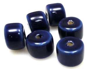 Ceramika niebieska - walec 13x10mm