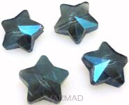 Kryształ szklany fasetowany - gwiazda 13x13mm