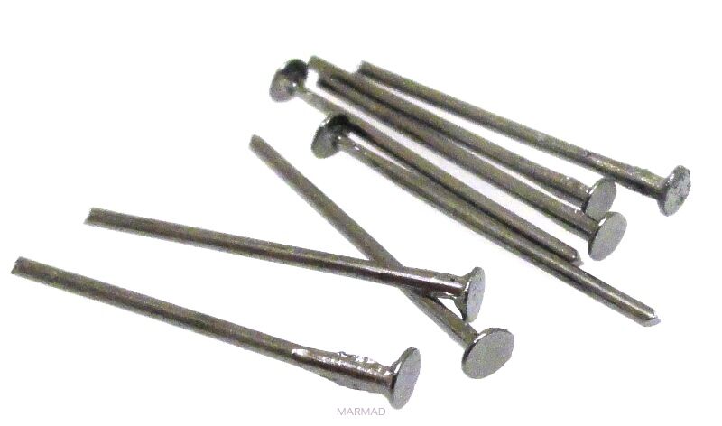 Szpilka z talerzykiem / gwoździe 18mm - kolor grafitowy